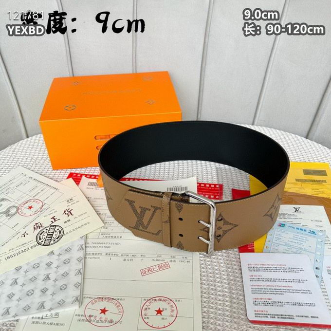 Louis Vuitton Belt 90mm ID:20250529-897